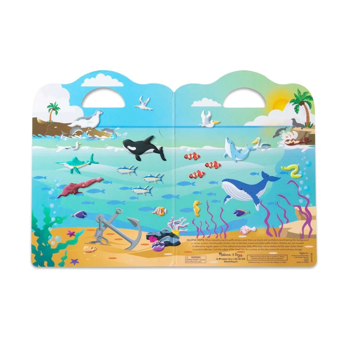 Puffy Sticker Play Set Ocean - Image 2
