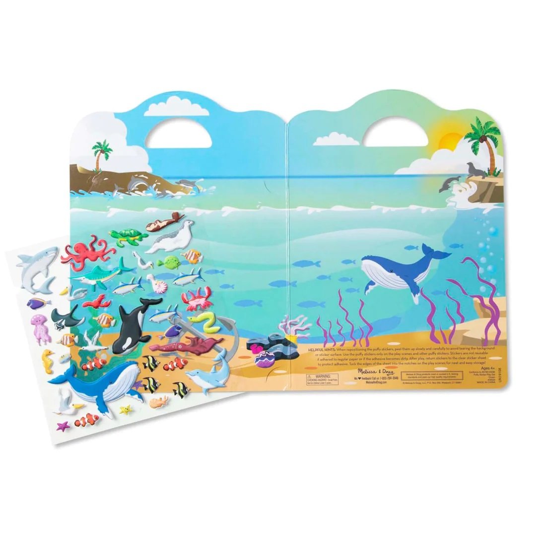 Puffy Sticker Play Set Ocean - Image 4