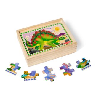 Wooden Jigsaw Puzzles in a Box Dinosaurs