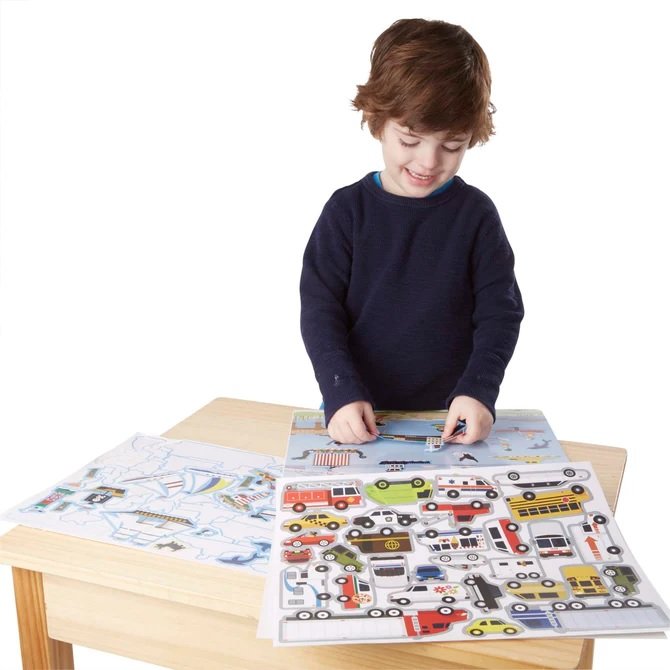Reusable Sticker Pad Vehicles - Image 3