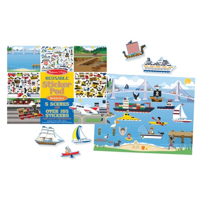 Reusable Sticker Pad Vehicles - Image 2