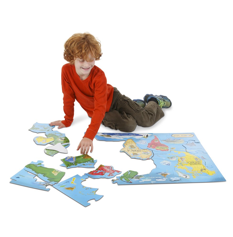 World Map Floor Puzzle - Image 2