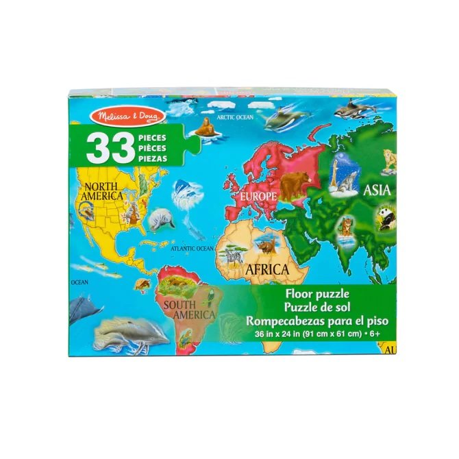 World Map Floor Puzzle - Image 12