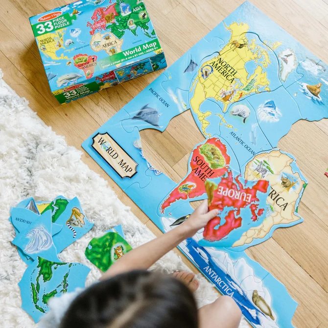 World Map Floor Puzzle - Image 5