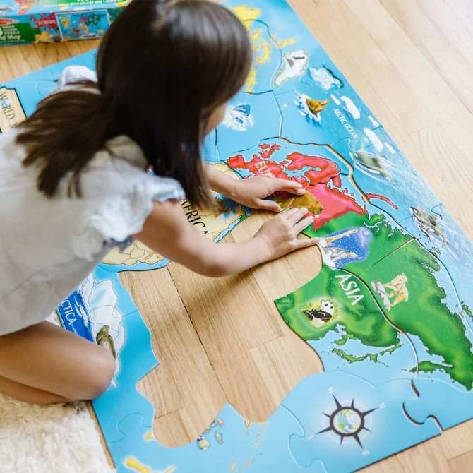 World Map Floor Puzzle - Image 6