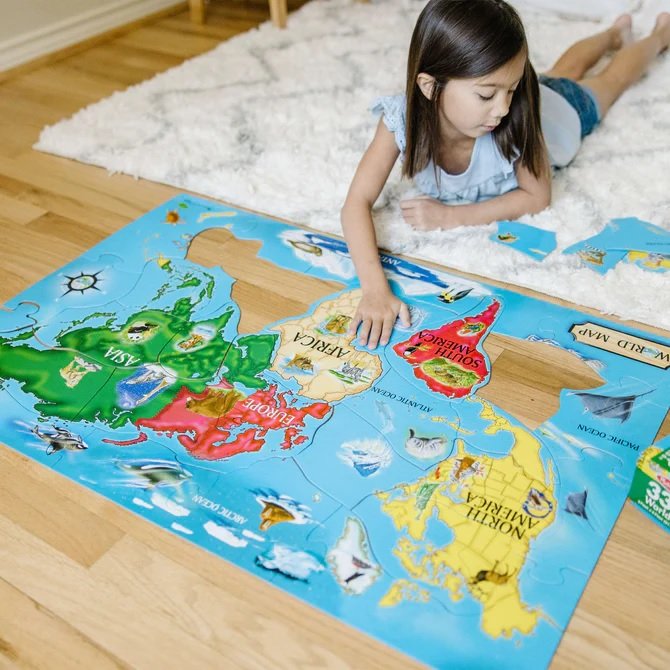 World Map Floor Puzzle - Image 7