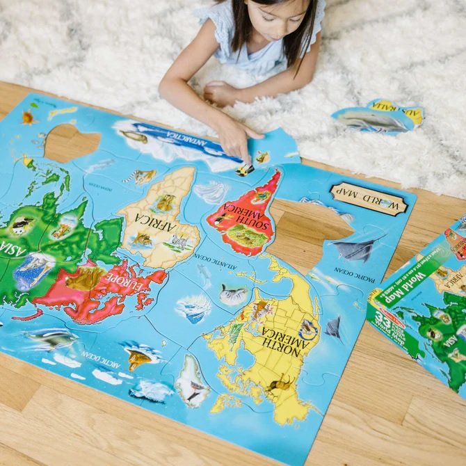 World Map Floor Puzzle - Image 9