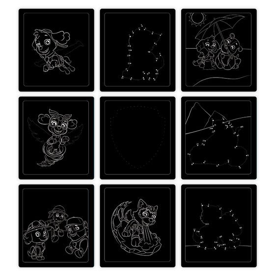 PAW Patrol Scratch Art Pad Skye - Image 4