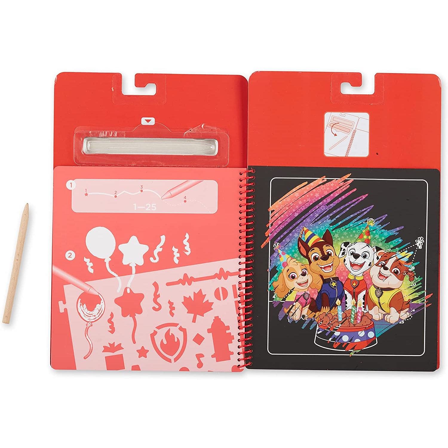 PAW Patrol Scratch Art Pad Marshall - Image 2